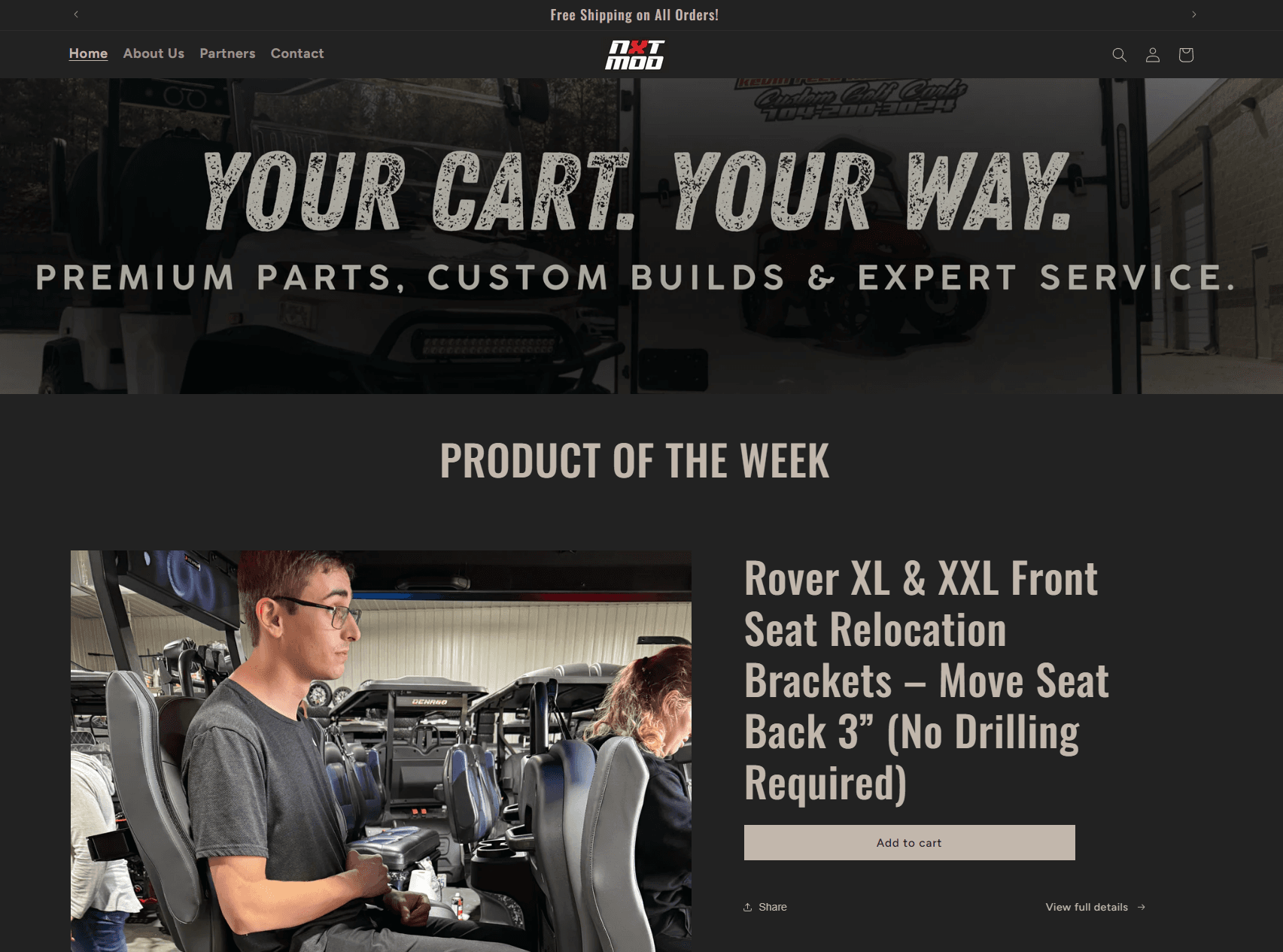 KRM NXT Mod project preview